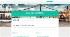 Desktop Screenshot of michael-ghattas.com