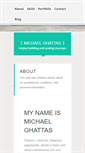 Mobile Screenshot of michael-ghattas.com